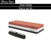 3-in-1 Knife Sharpening Stone - Dual Grit Whetstone Set 1000 3000 set / Whetstone Sharpening Stones