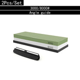3-in-1 Knife Sharpening Stone - Dual Grit Whetstone Set 3000 8000 set / Whetstone Sharpening Stones