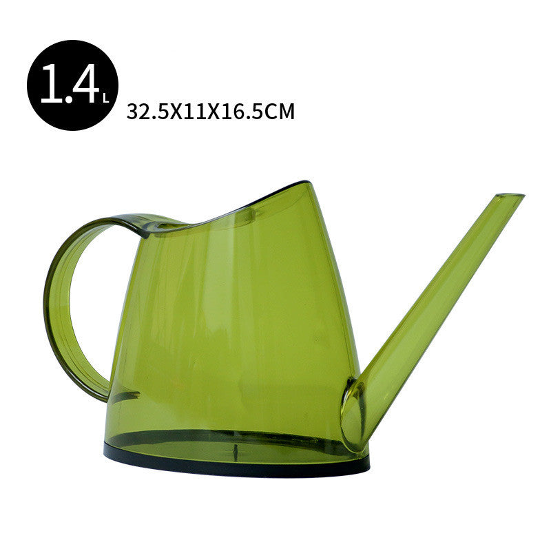 Transparent Watering Can For Gardening And Watering