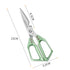 Kitchen scissors with ergonomic handle