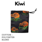 kiwi design small drawstring bag