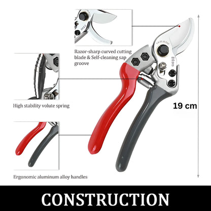 Heavy-duty pruning shears