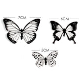 3D Butterfly Wall Stickers - 18 Pcs 3D Wall Stickers