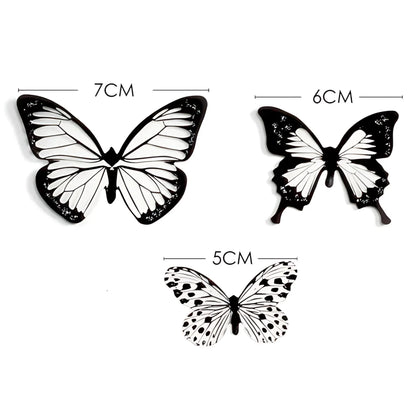 3D Butterfly Wall Stickers - 18 Pcs 3D Wall Stickers