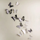 3D Butterfly Wall Stickers - 18 Pcs 3D Wall Stickers