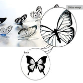 3D Butterfly Wall Stickers - 18 Pcs 3D Wall Stickers