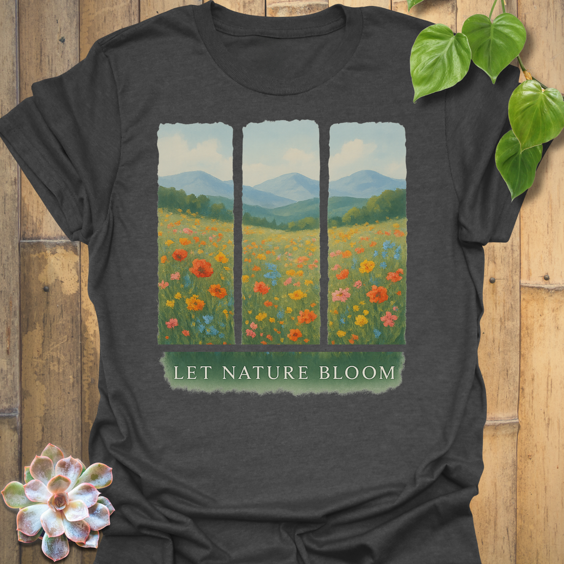Let Nature Bloom T-shirt