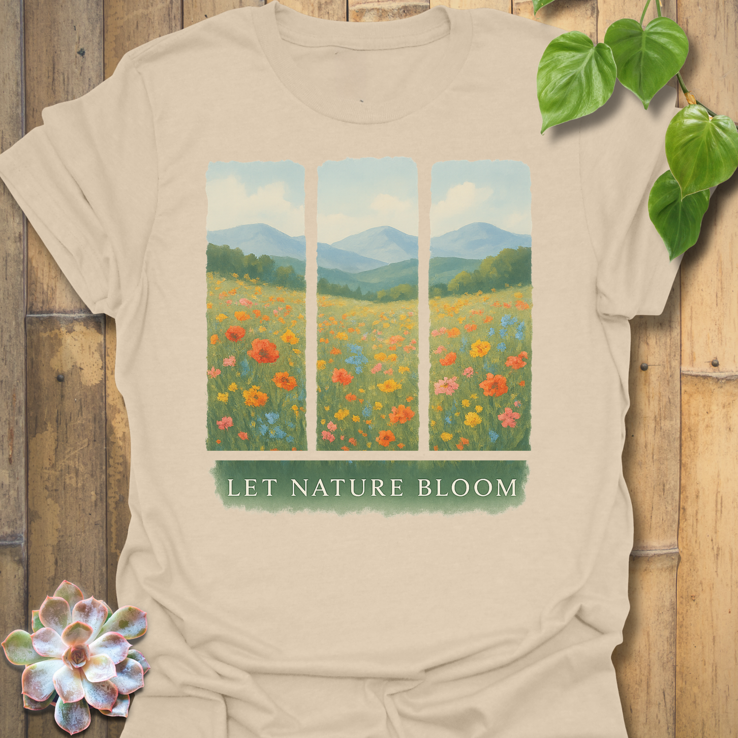 Let Nature Bloom T-shirt