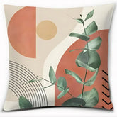 Modern throw pillow