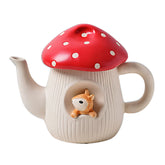 Whimsical mushroom crockery