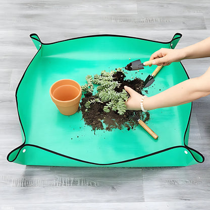 Waterproof Planting Mat - Foldable Garden Potting Pad