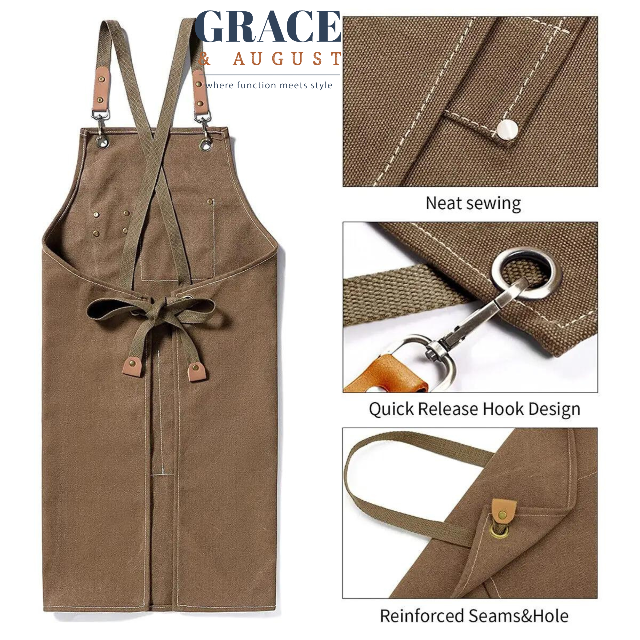 durable work apron