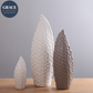 Nordic Inspired Modern White Porcelain Vase - 2 Size Options