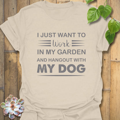 Humorous garden t-shirt