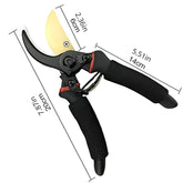 Stainless steel pruning shears