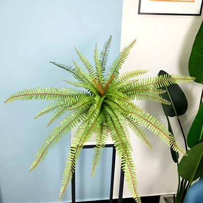 Artificial fern plant