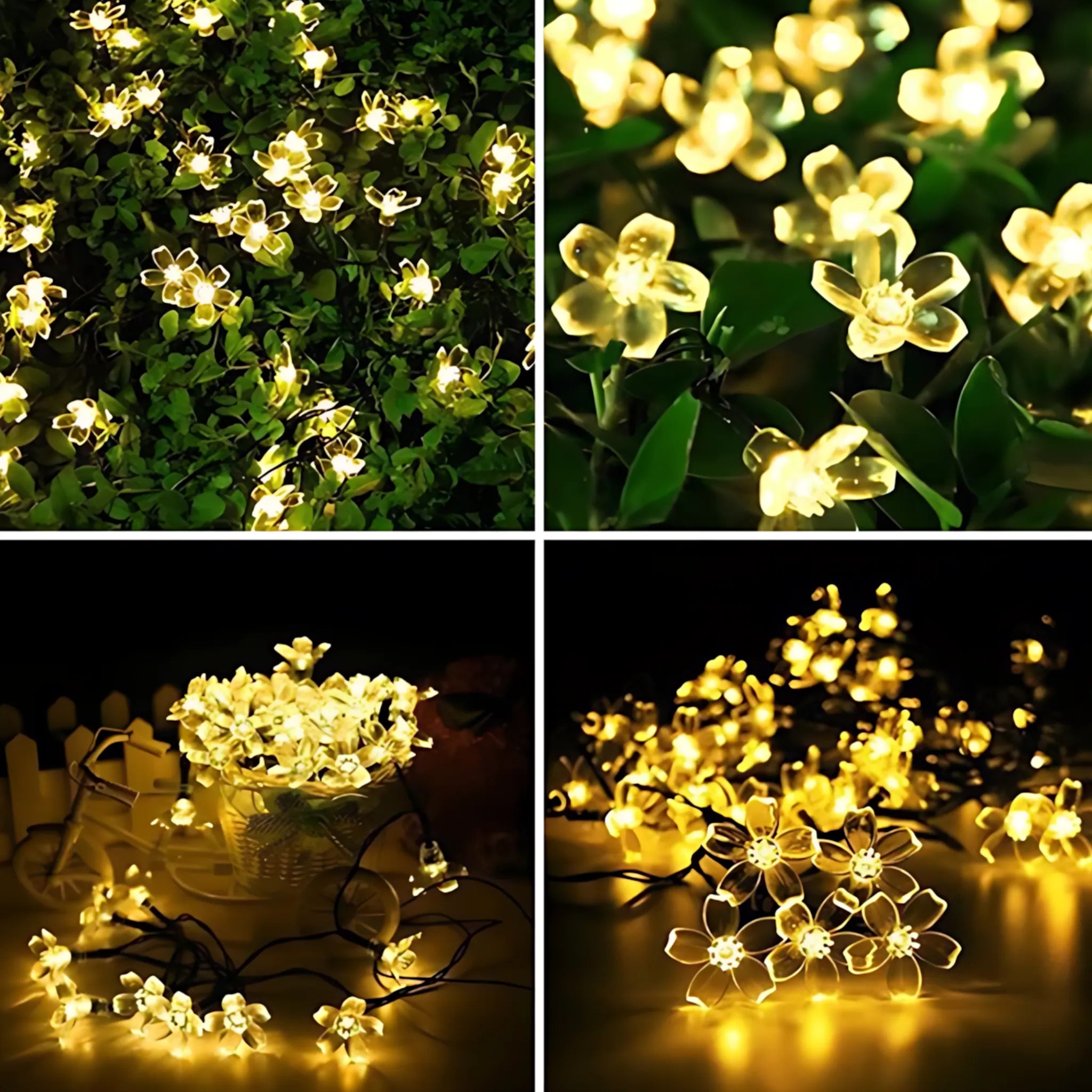 LED solar garden lights