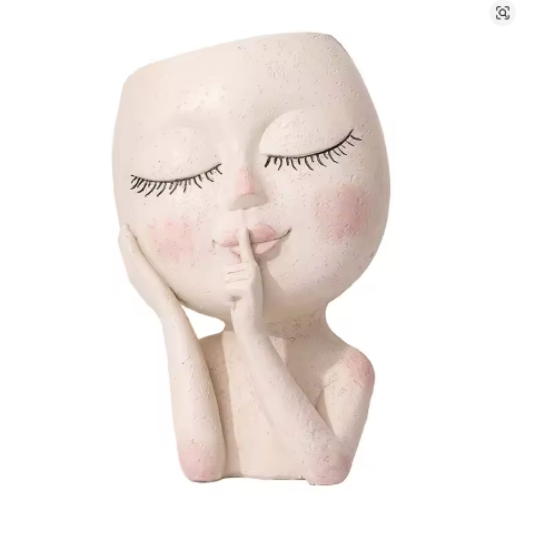 Face Flower Pot Head Planter – Clearance (One Only)