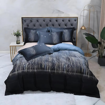 Egyptian cotton floral bedding set