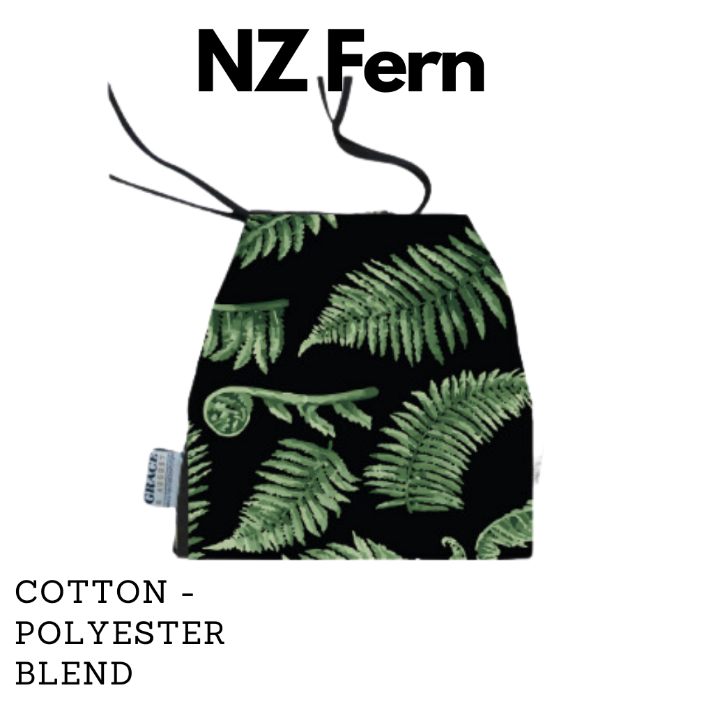 Drawstring Storage Bag - NZ Fern