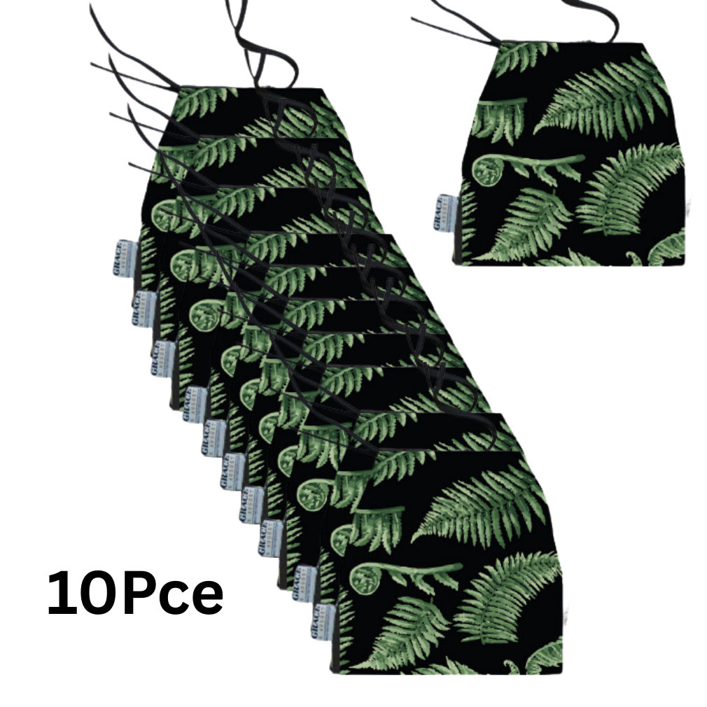 Drawstring Storage Bag - NZ Fern