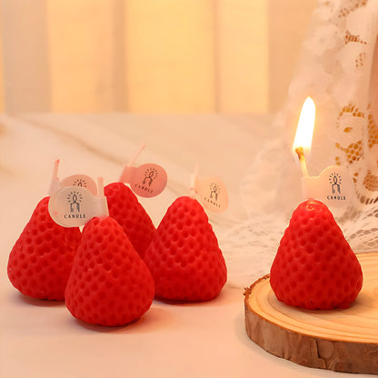 Strawberry-Scented Candles