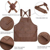 woodworking canvas apron