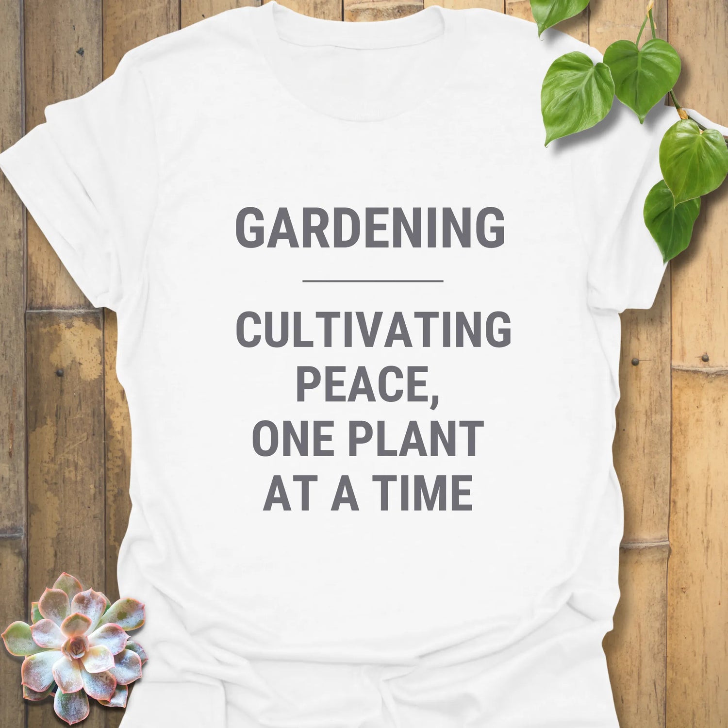 cultivating peace shirt