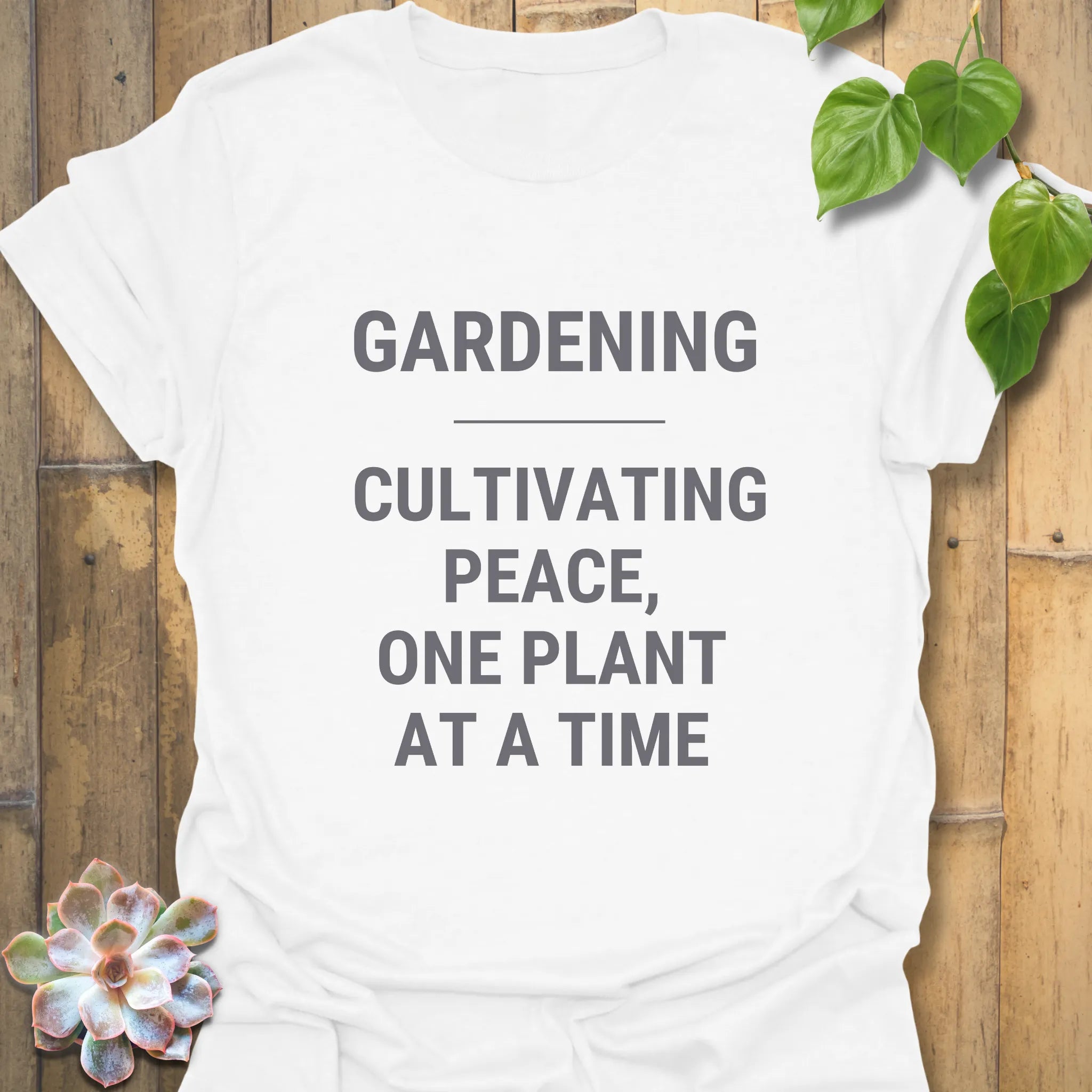 cultivating peace shirt