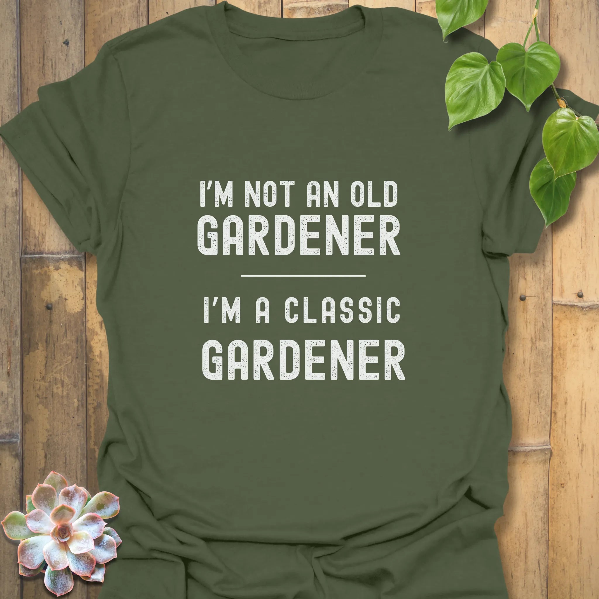 humorous garden T-shirt