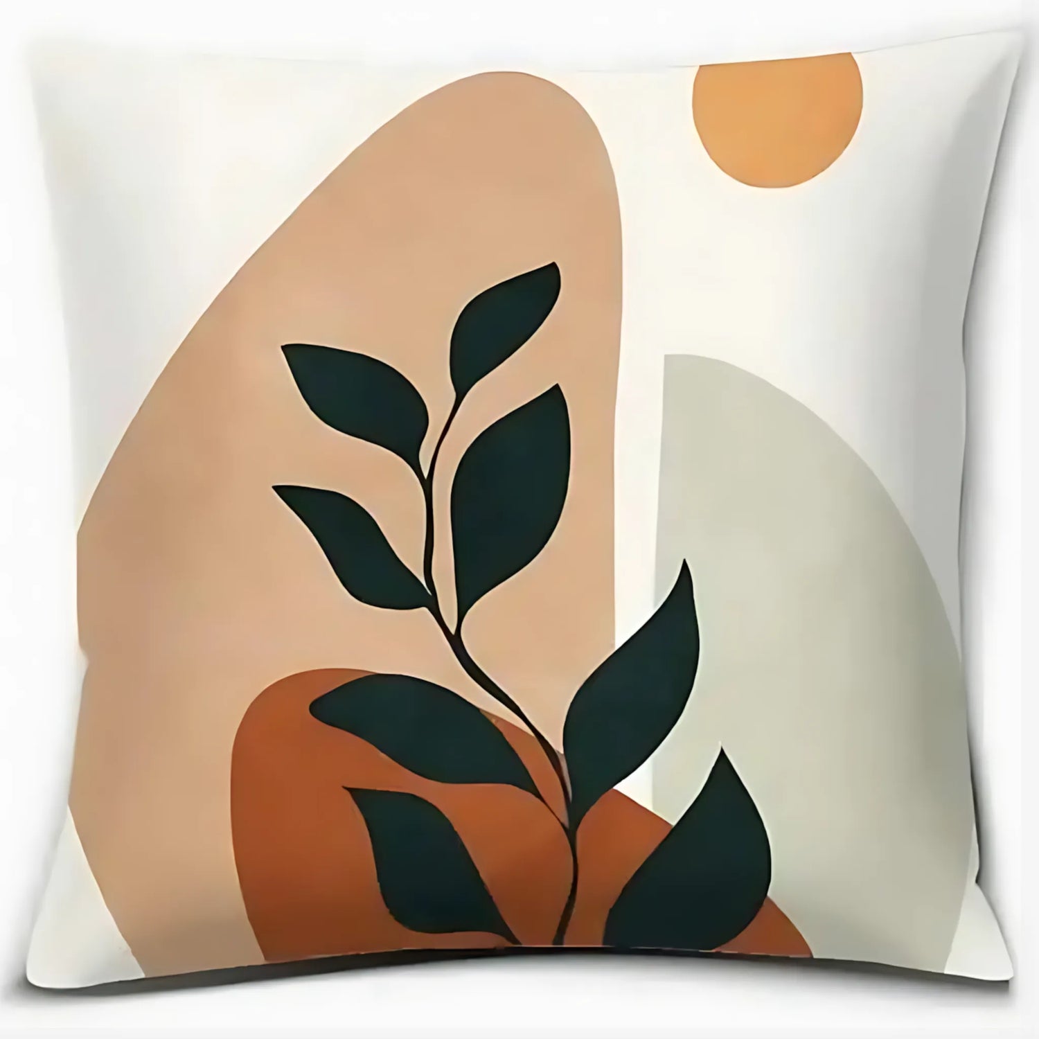 Linen blend cushion