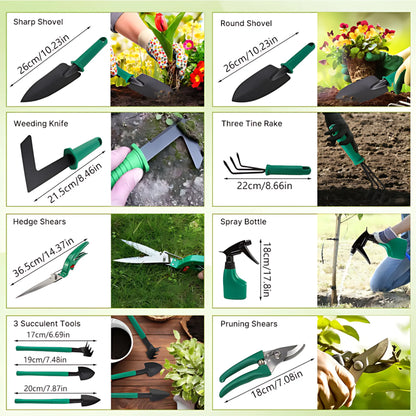 Outdoor gardening set