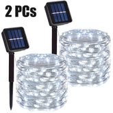 Outdoor fairy lights