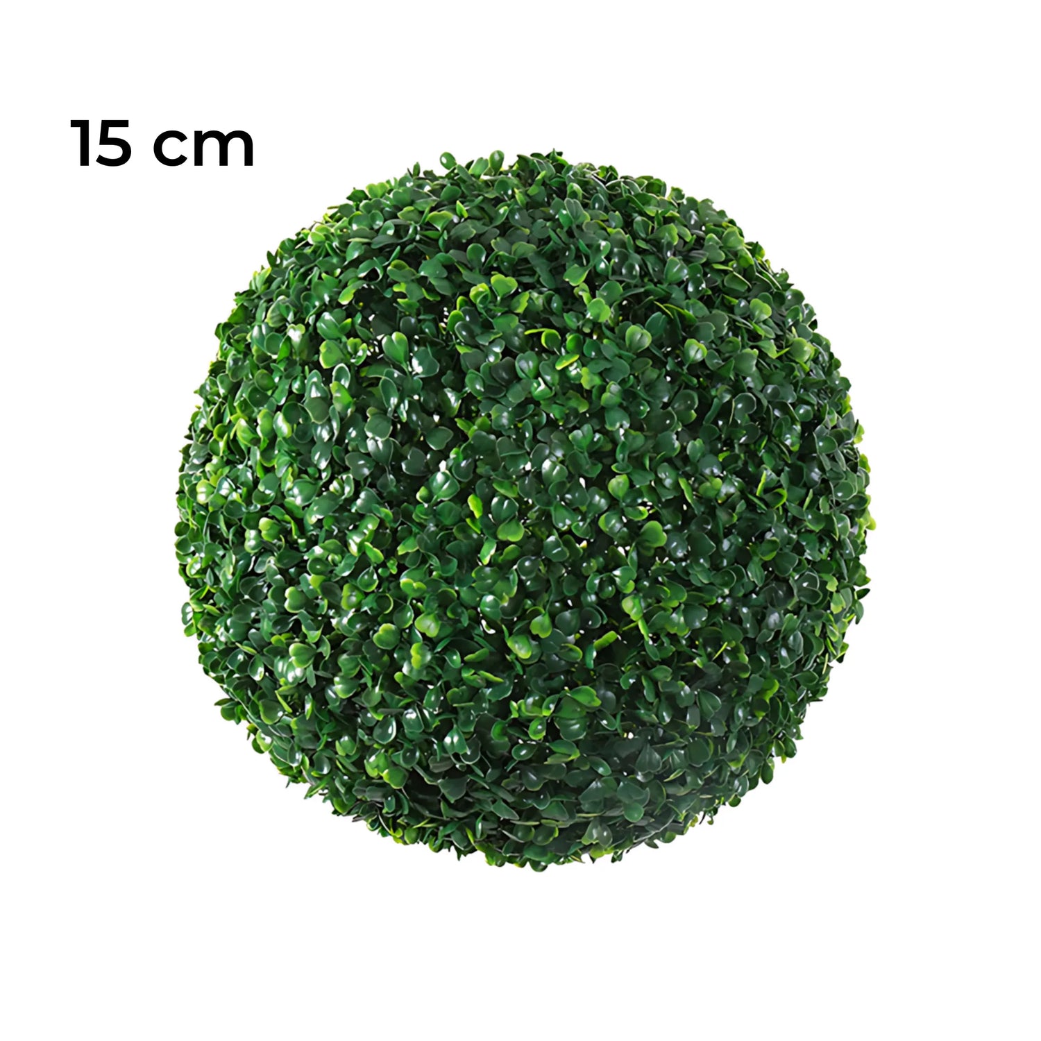 Low-maintenance artificial grass ball
