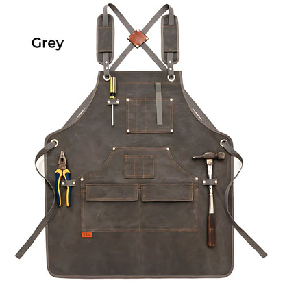 industrial canvas apron