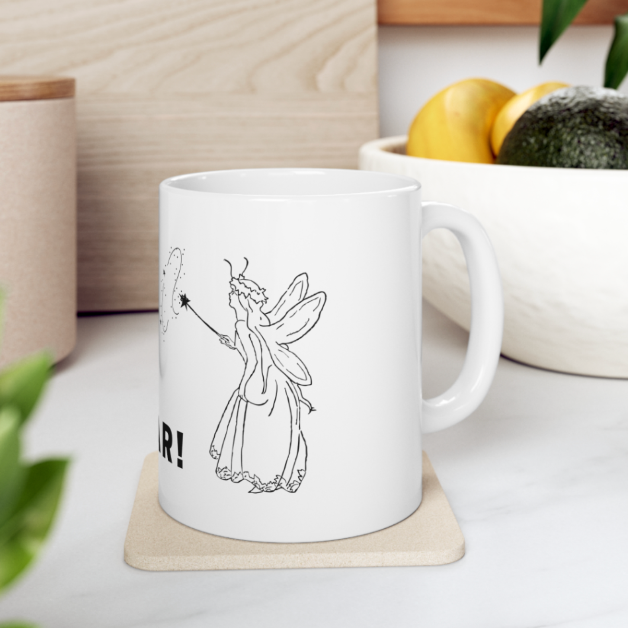 Coffee Mug Funny Ceramic | Mug for Gardeners  | Novelty Coffee Mug | Gardeners Magic Coffee Cup | I can make Weeds Disappear