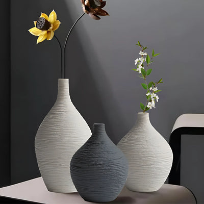 slim ceramic vase