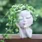 Face Planter Pot - Face Flower Pots for Indoor and Outdoor Plants