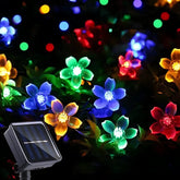 Solar-powered decorative lights