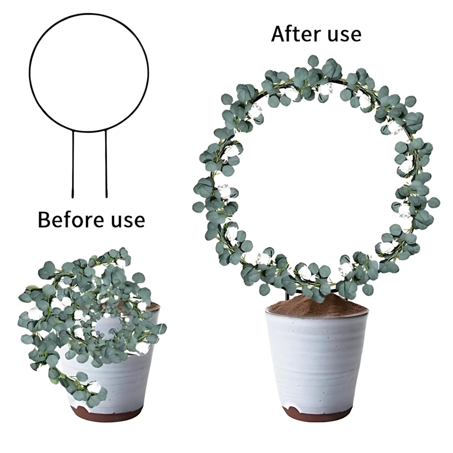 Plant support frame