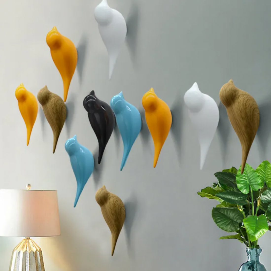 Bird Decor or Wall Hooks | Various Colours | Need it now?