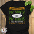 Black t-shirt featuring the design My Sanity printed in bold letters, funny self-care shirt.