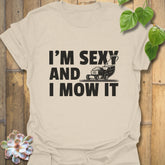 Funny mowing shirt