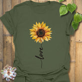Sunflower Print T-Shirt