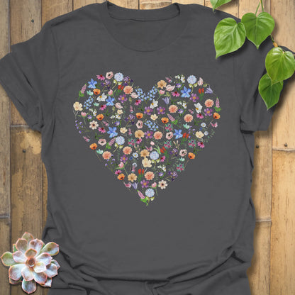 Heart Print Tee