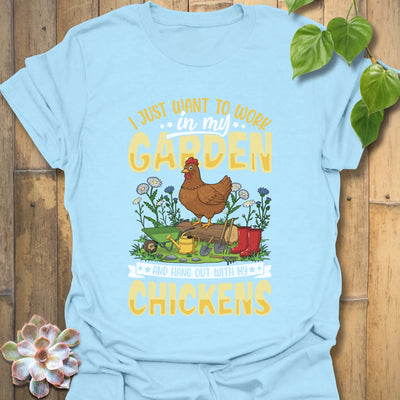 Garden and Chicken T-Shirt