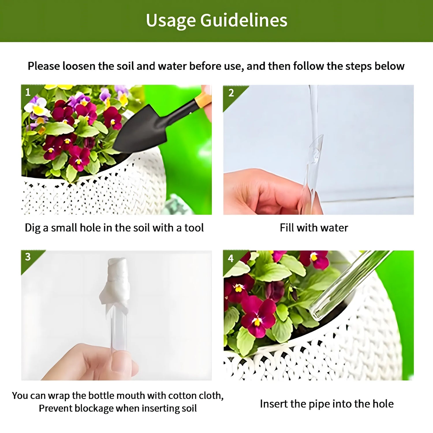 Plant Watering Bulb – Hassle-Free Plant Care - Single bulb