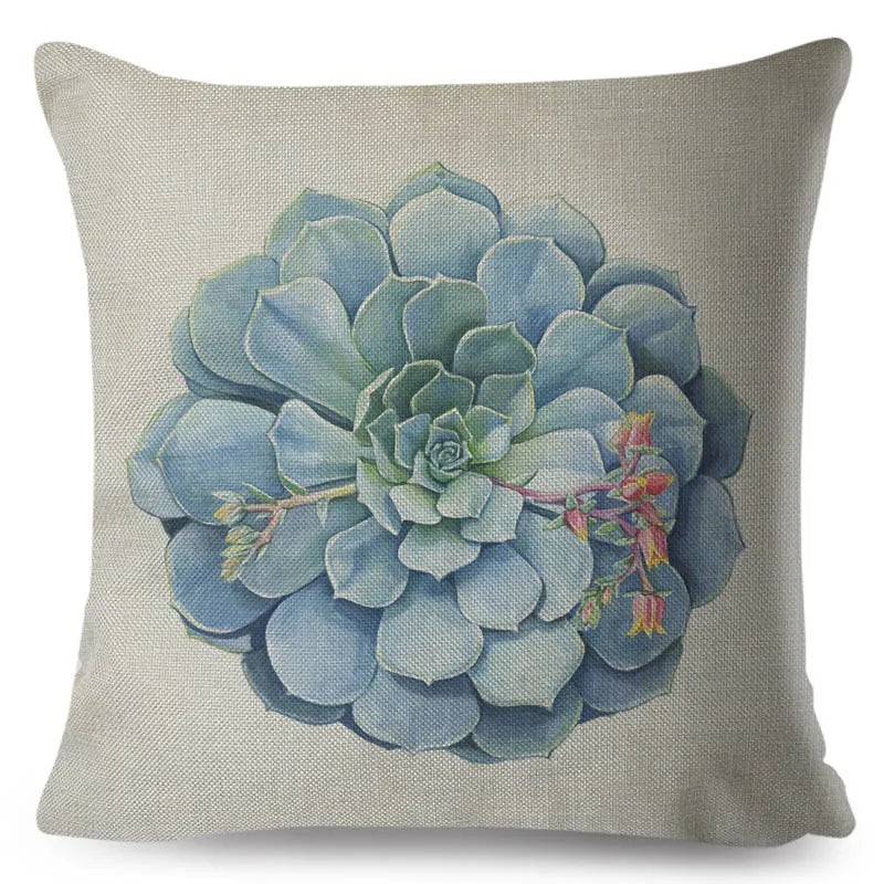 cushion covers with flowers
