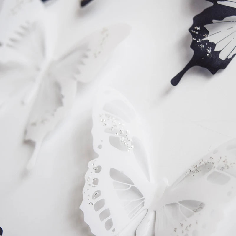 3D Butterfly Wall Stickers - 18 Pcs