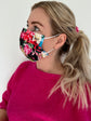 Disposable Medical Face Mask | 100 Patterned Face Masks | 10x 10 Pack Adult Bouquet